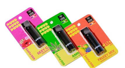 PUFF PUDD CBD RÉUTILISABLE (CARTOUCHE DE 10)